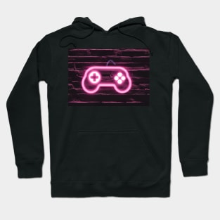 Neon Gaming Controller for Gamer Hoodie